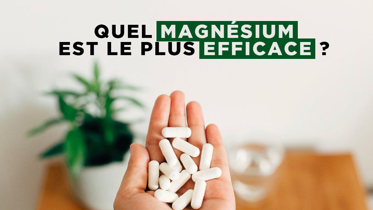Quel magnésium est le plus efficace ? Image