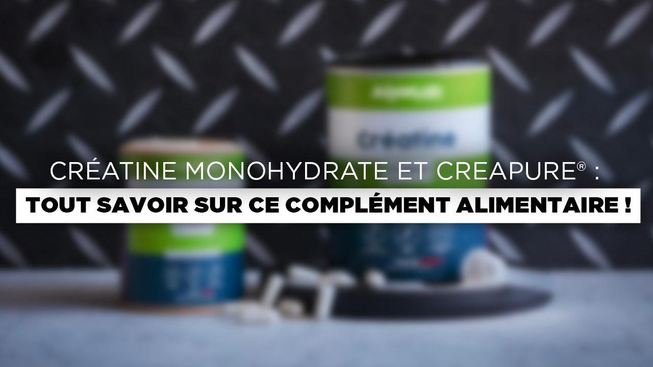Créatine Monohydrate et Creapure® : tout savoir sur ce complément alimentaire ! - AqeeLab Nutrition Image