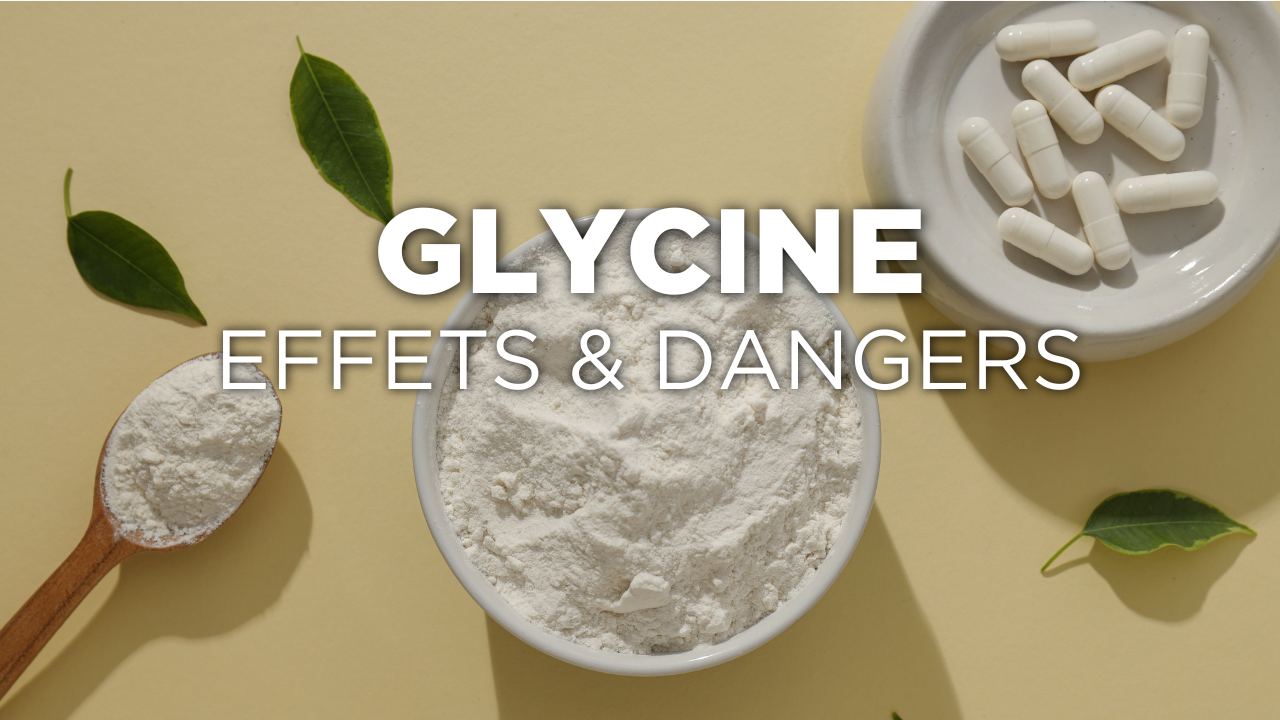 Acide aminé glycine cristallisée : effets et dangers