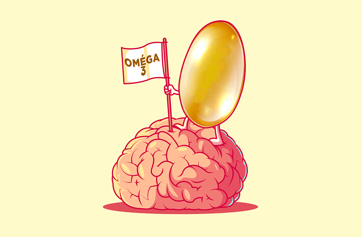 Les oméga 3 permettraient de préserver la jeunesse du cerveau Image
