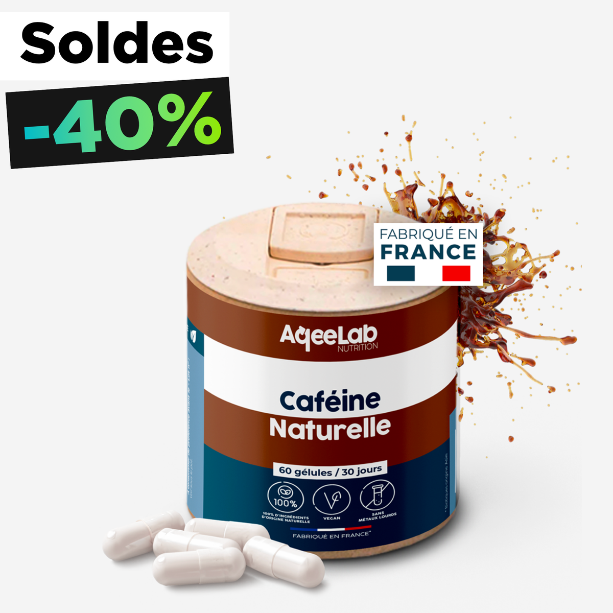 Caféine Naturelle Coffeine™ - Gélules