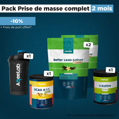 Pack Prise de masse Complet