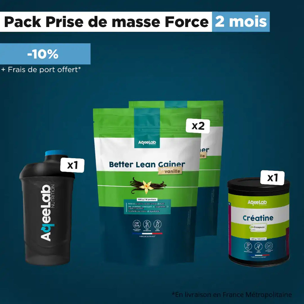 Pack Prise de masse Force