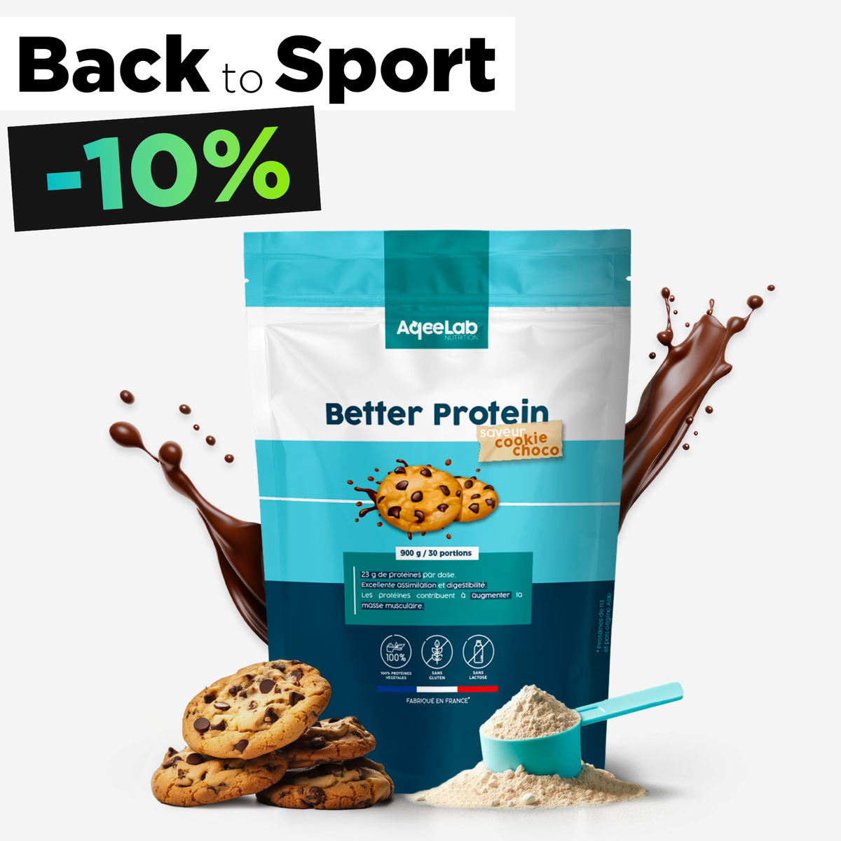 Better Protein - Protéine végétale en poudre - Whey vegan