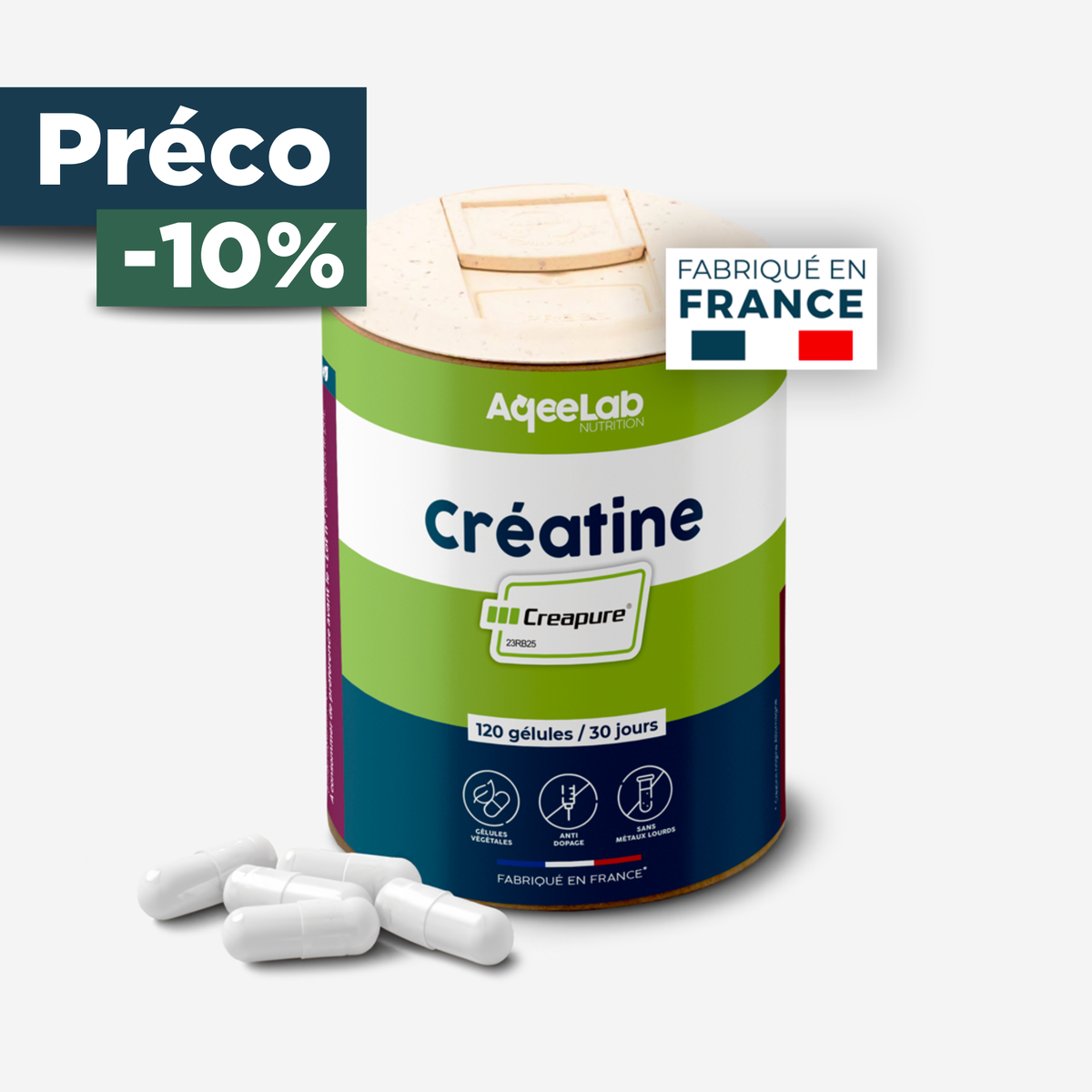 Créatine Créapure ® - Gélules