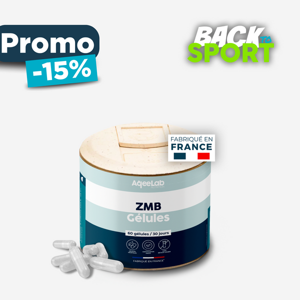 ZMB Gélules : Zinc + Magnésium + Taurine + Vitamine B6