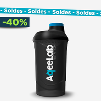 Shaker noir 600-700 ml