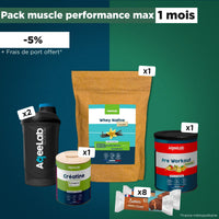 Pack Prise de Muscle Performance Max