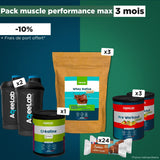 Pack Prise de Muscle Performance Max