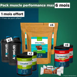 Pack Prise de Muscle Performance Max