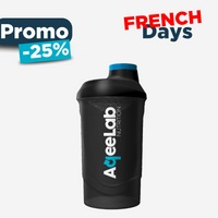 Shaker noir 600-700 ml
