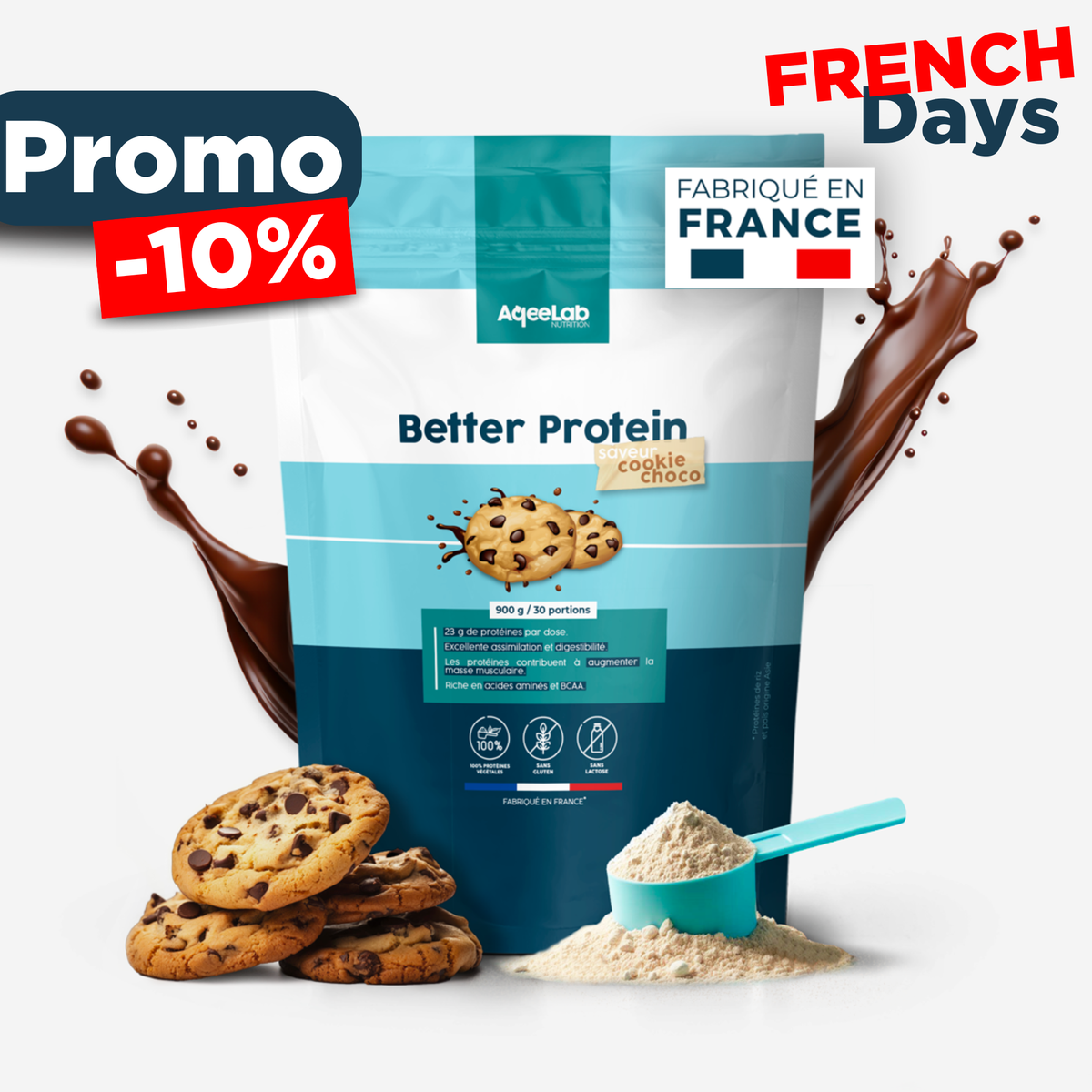 Better Protein - Protéine végétale en poudre – Whey vegan