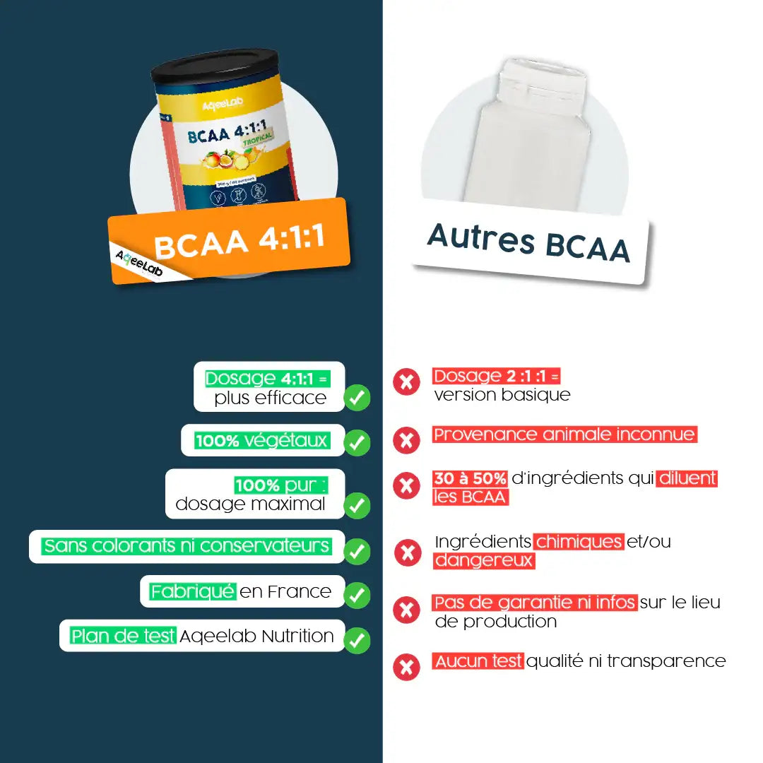 BCAA 4:1:1 - Poudre