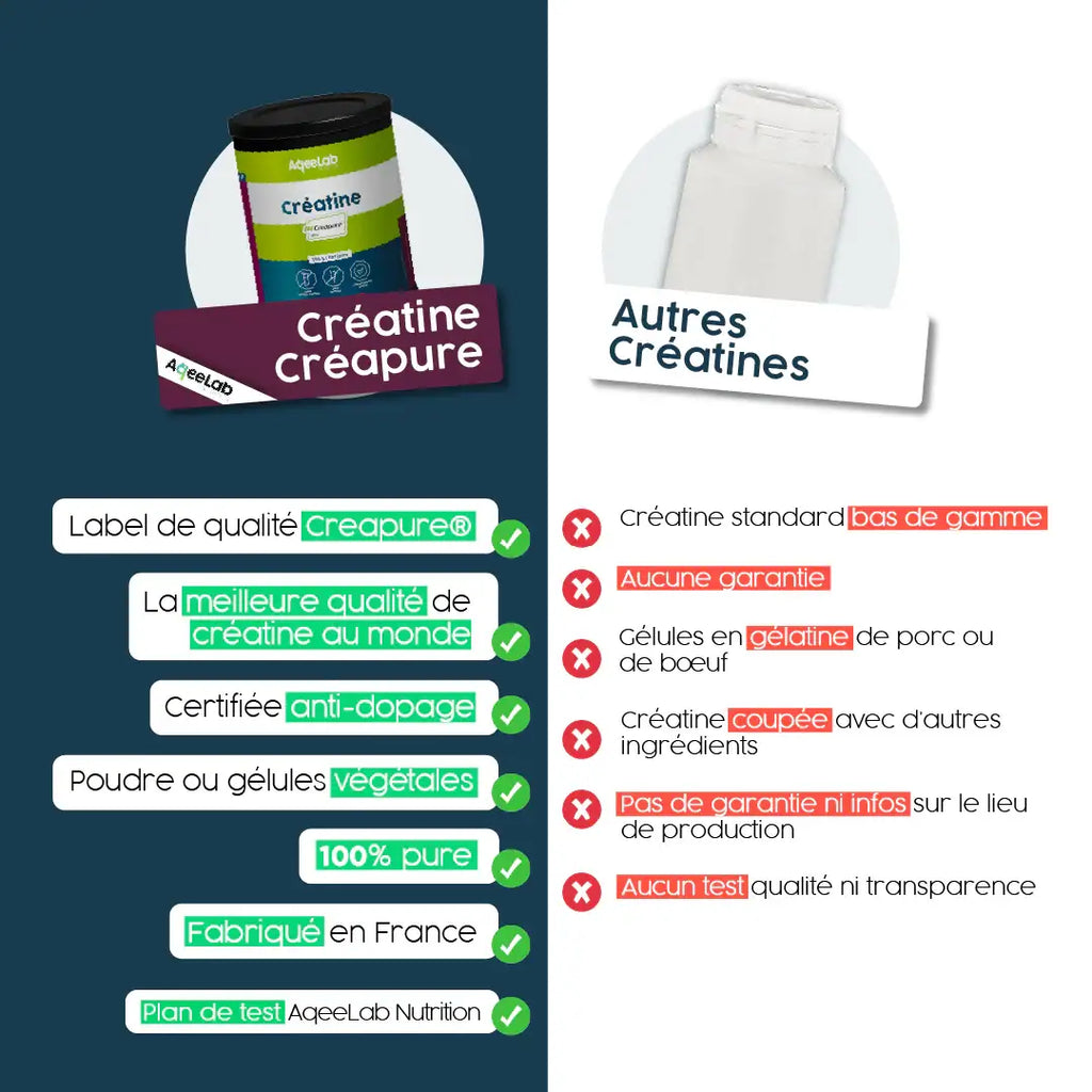 Créatine Créapure ® - Gélules