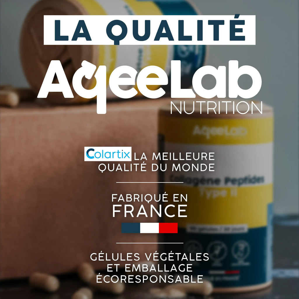 Peptides de collagène type 2 – Colartix® en gélules