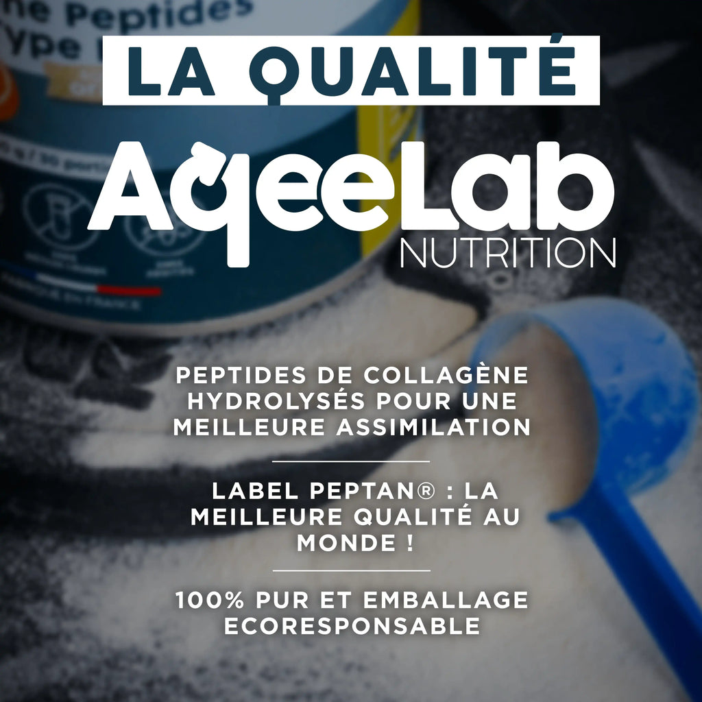 Peptides de Collagène Peptan type 1 - Poudre