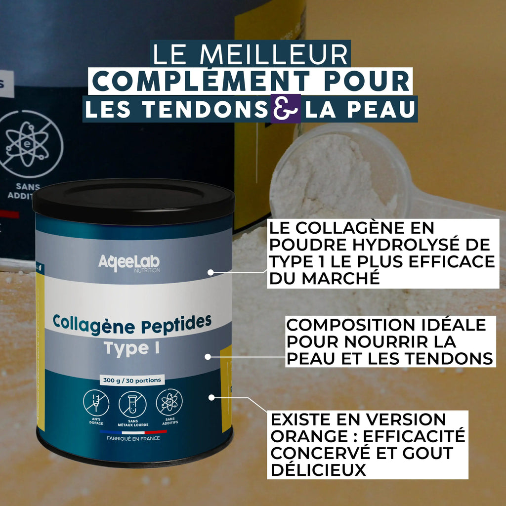 Peptides de Collagène Peptan type 1 - Poudre