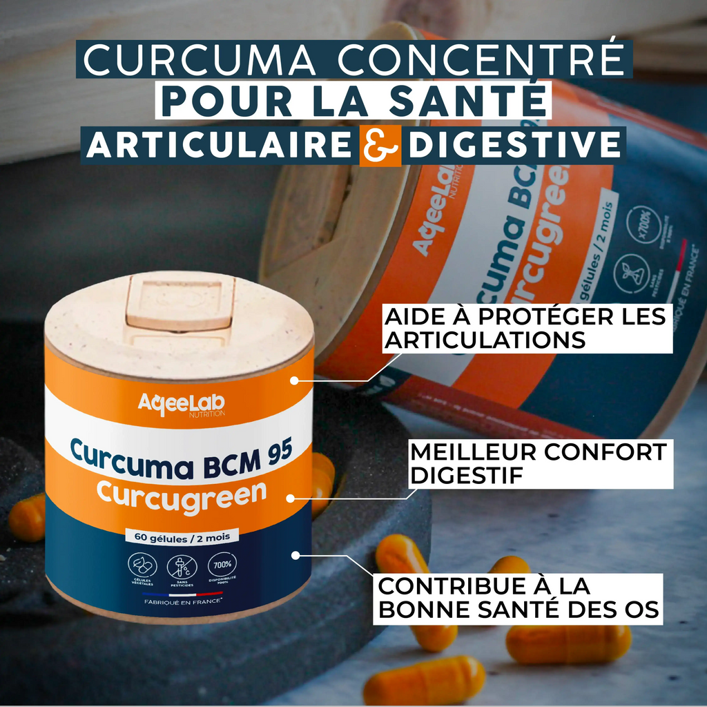 Curcuma BCM95® Curcugreen® - Gélules