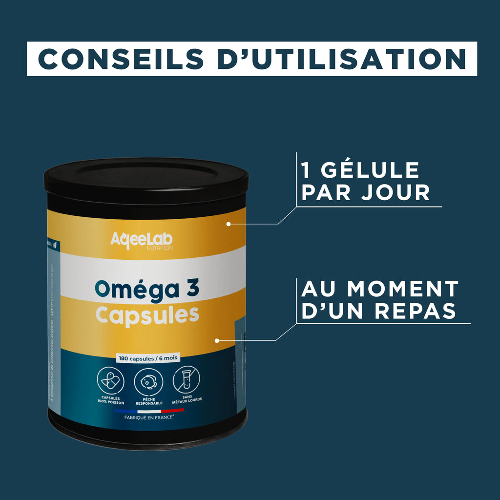 Omega 3 EPAX® - Huile de poisson 1000 mg en gélules