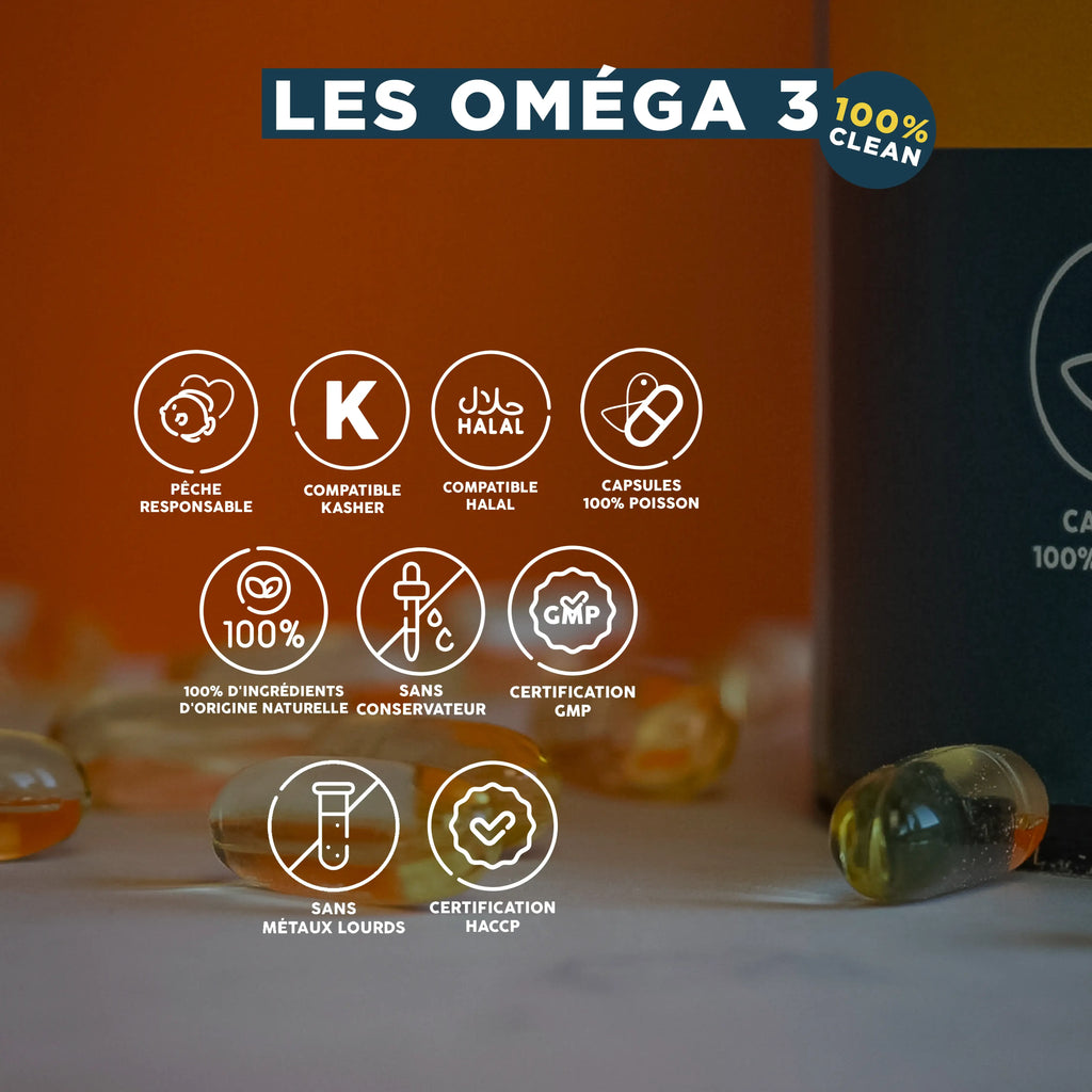 Omega 3 EPAX® - Huile de poisson 1000 mg en gélules