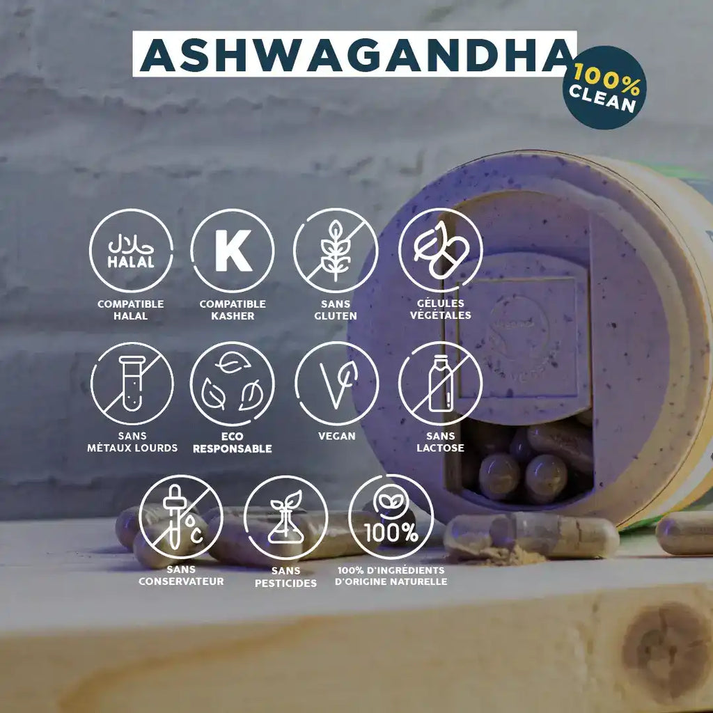 Ashwagandha KSM-66® Bio - Gélules