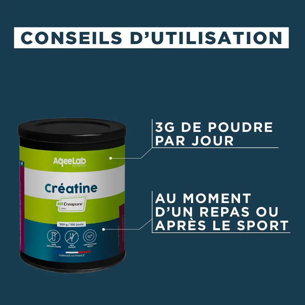 Créatine Créapure ® - Gélules
