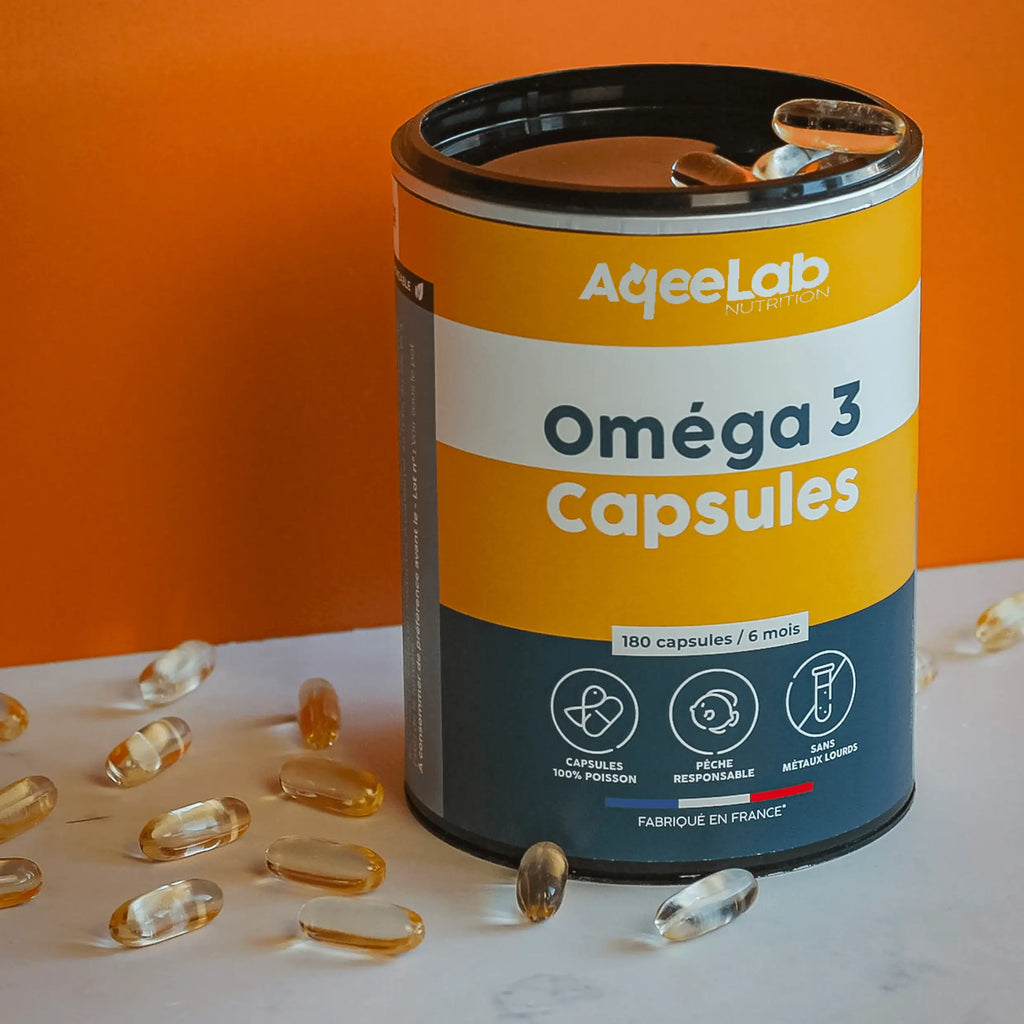 Omega 3 EPAX® - Huile de poisson 1000 mg en gélules - AqeeLab Nutrition