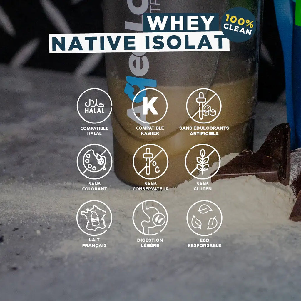 Whey Native 94% - Fabriquée en France & lait Français