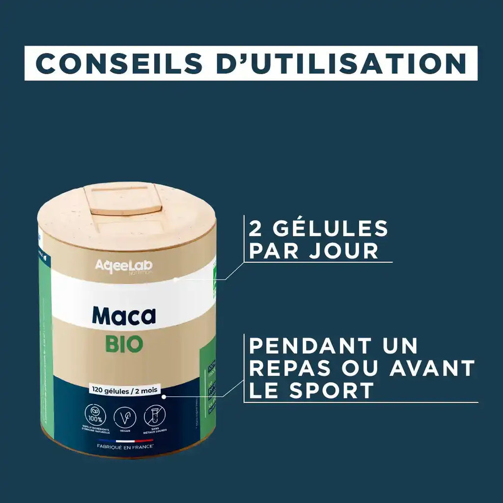 Maca Bio du Pérou – Gélules