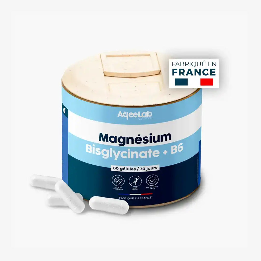 Magnésium Bisglycinate + B6 - Gélules