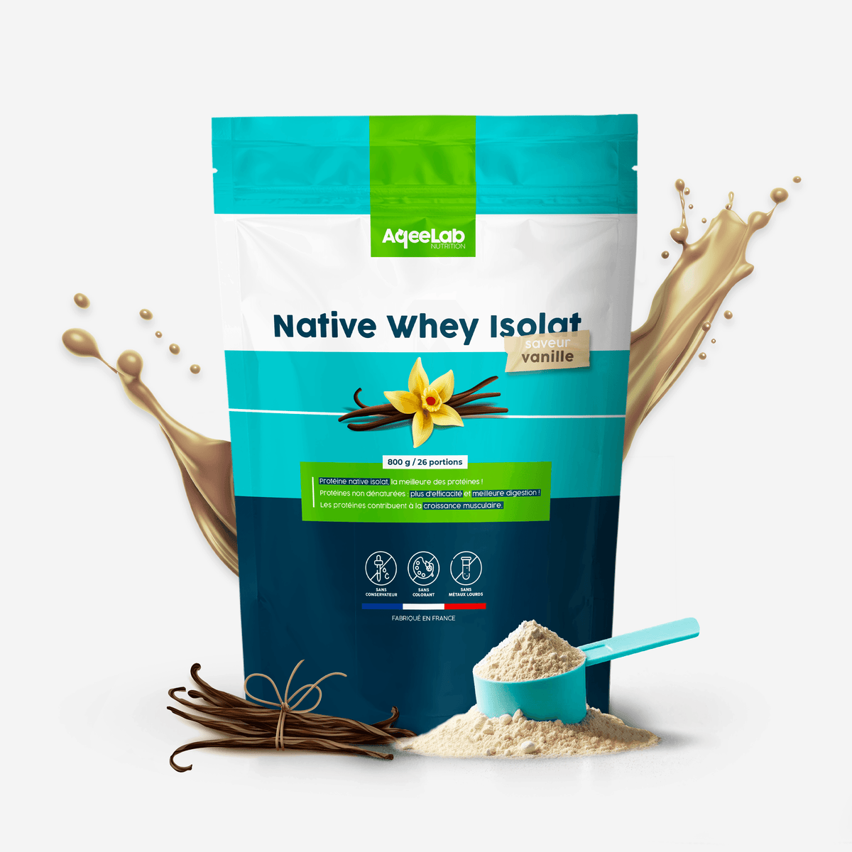 Whey Isolat Native - Vanille