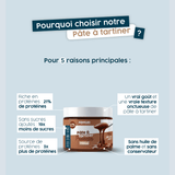 Pâte à tartiner protéinée Choco Noisette - AqeeLab Nutrition