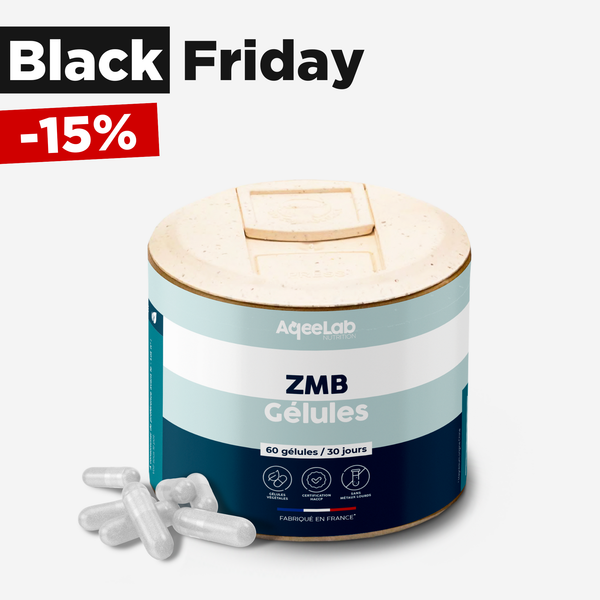 ZMB Gélules : Zinc + Magnésium + Taurine + Vitamine B6