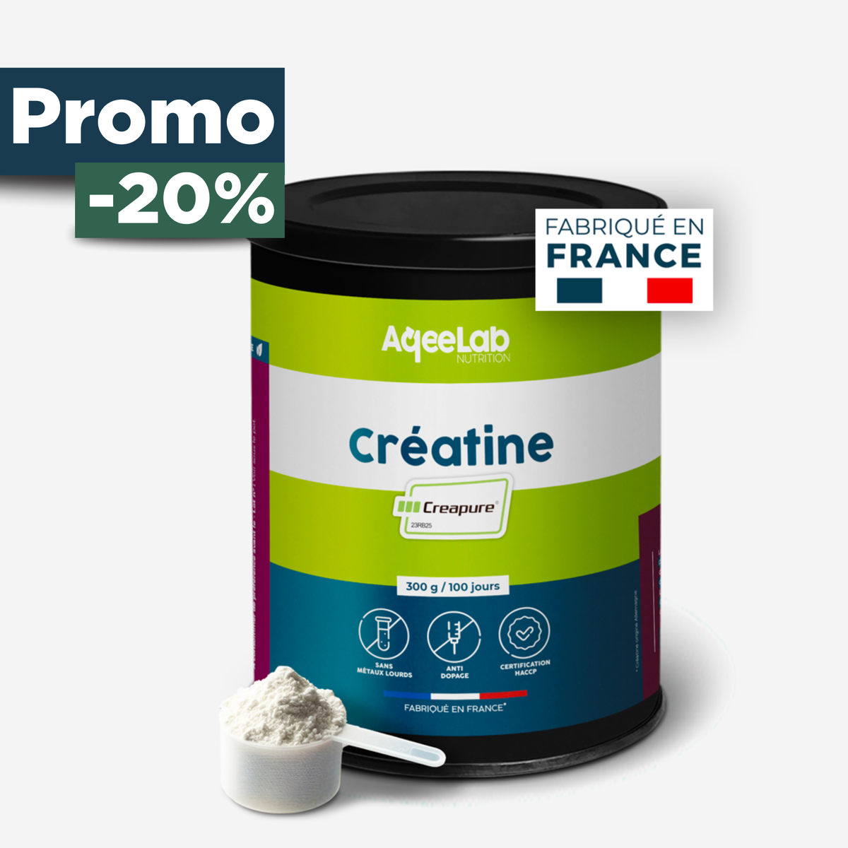Créatine Creapure® - Poudre