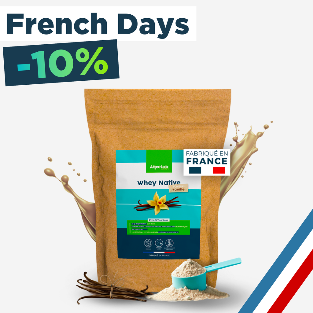 Whey Native Française 94% - Whey Native au Lait Français