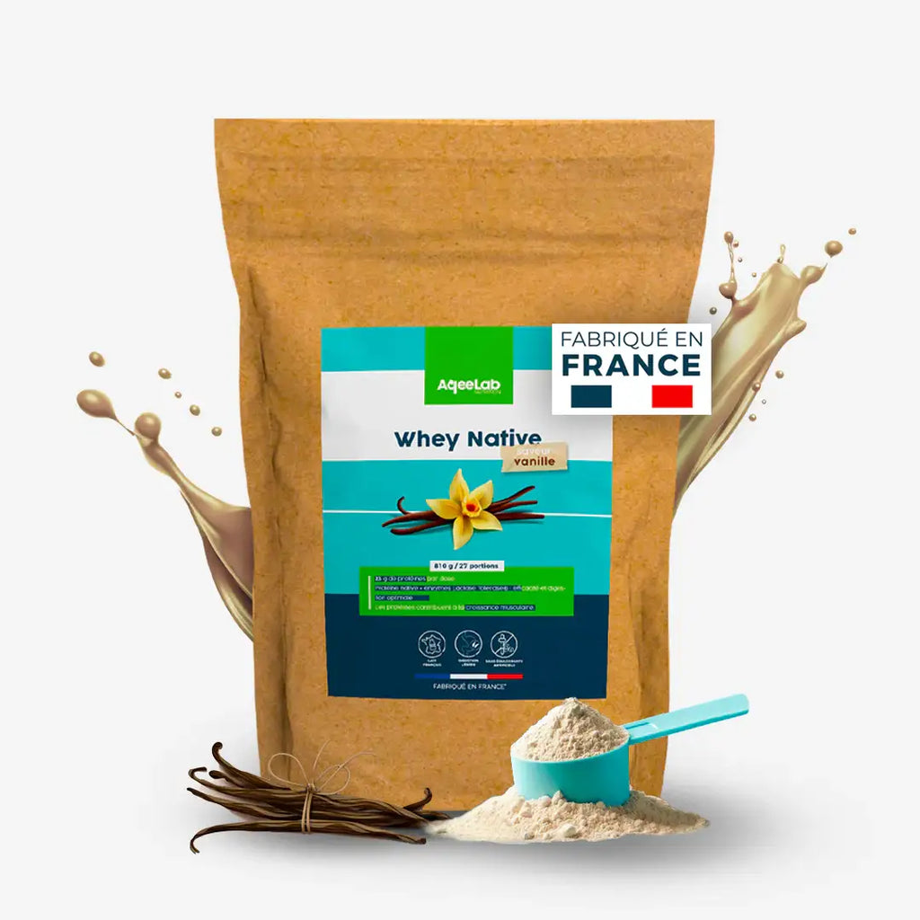Whey Native 94% - Fabriquée en France & lait Français