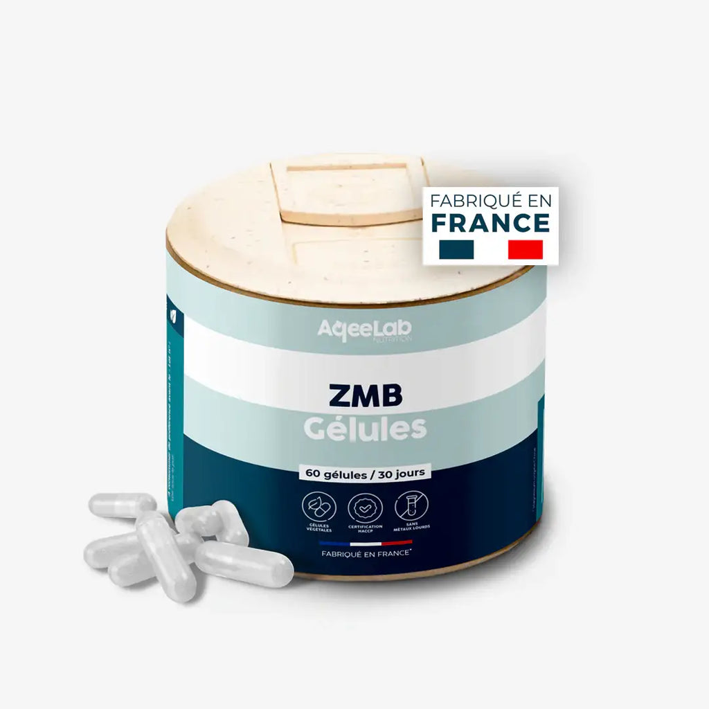 ZMB Gélules : Zinc + Magnésium + Taurine + Vitamine B6