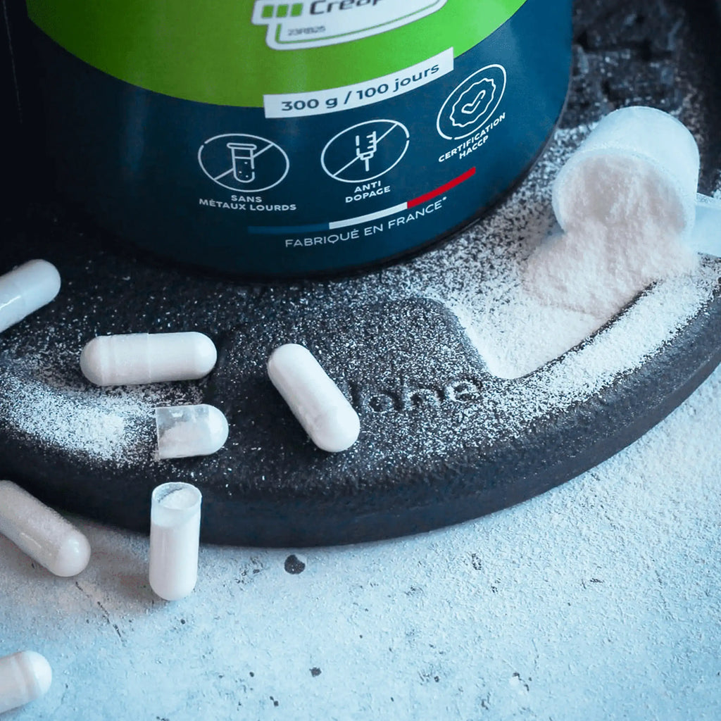 Créatine (Creapure®) - Poudre et gélules - AqeeLab Nutrition
