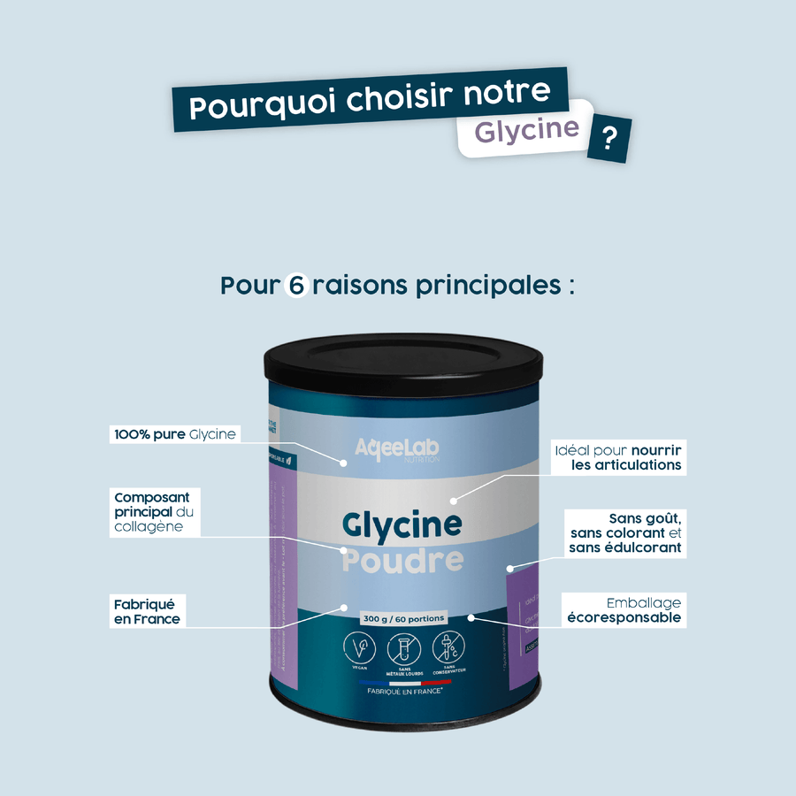 LGlycine pure Articulations & Sommeil Qualité AqeeLab Nutrition — free download