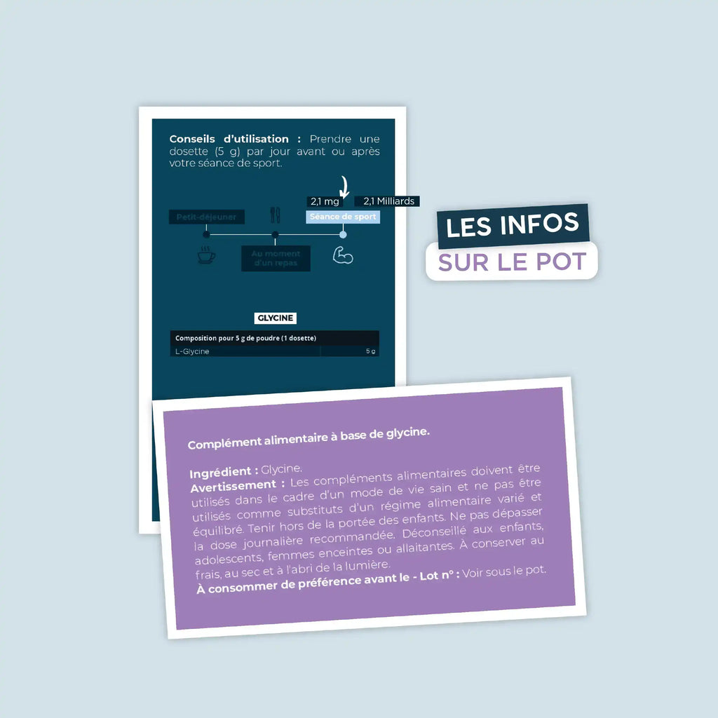 Glycine - Poudre - AqeeLab Nutrition