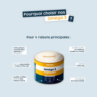 Omega 3 EPAX® - Huile de poisson 1000 mg en gélules